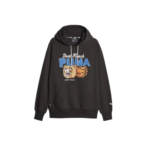 PUMA Hoodie DE Баскетбол Dylan Hoodie Мужской Черный
