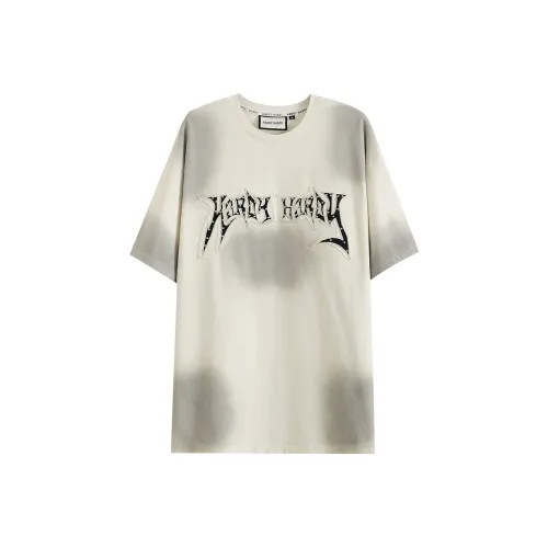 HARDY HARDY T-Shirt Унисекс Серый Белый