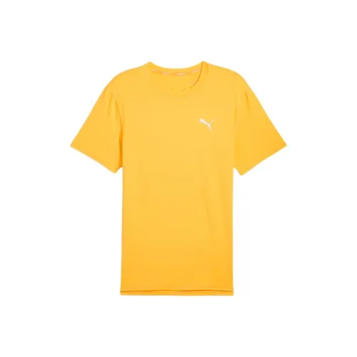 PUMA SUMMER PACK MX SS24 RUN FAVORITE T Рубашка Мужская Темно-желтая