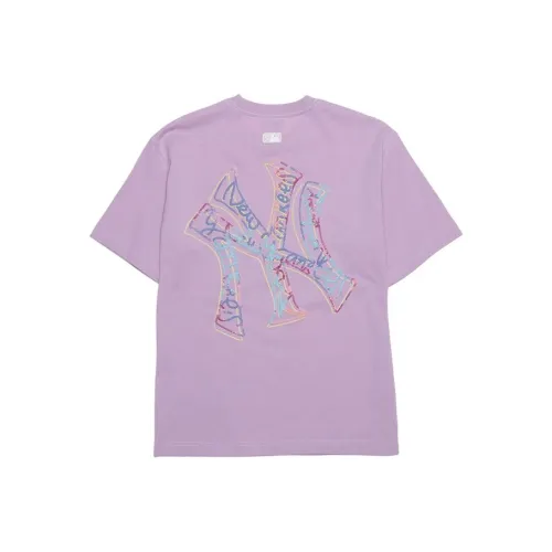 MLB New York Yankees T-Shirt Унисекс Light Purple