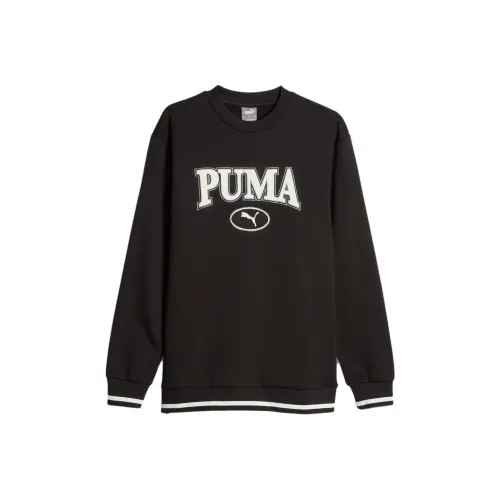 PUMA Sweat À Col Rond Squad Homme Толстовка Мужской Черный