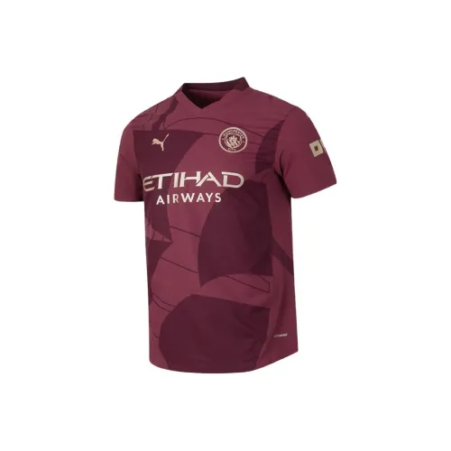 PUMA Red Men's T-Shirts PUMA Красные Мужские Футболки