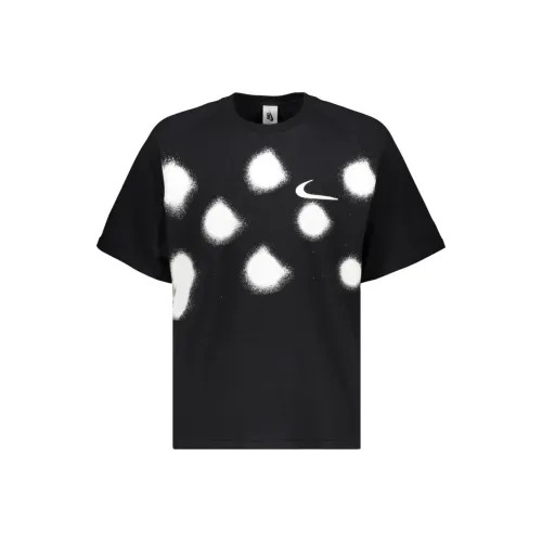 Off Белый x Nike T-Shirt Regular Fit Мужской Черный