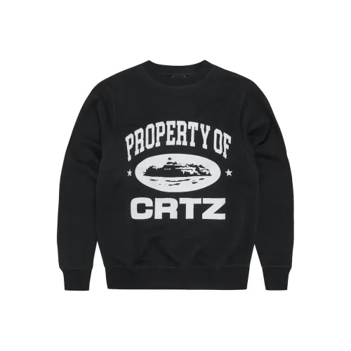 Corteiz Co-brand Черные Мужские Толстовки