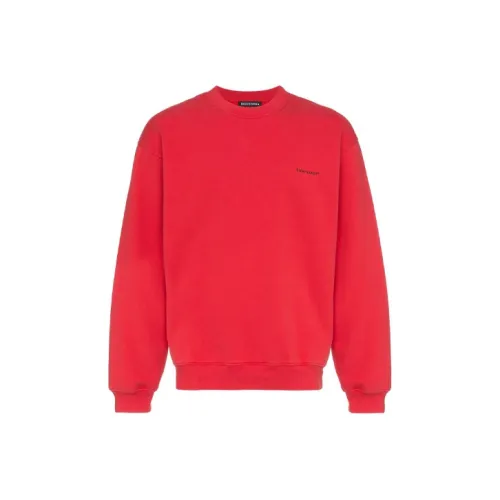 Balenciaga Red Men's Sweatshirts Баленсиага Красный Мужские Толстовки