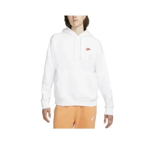 Nike Sportswear Club Флис Свитшот Мужской Белый