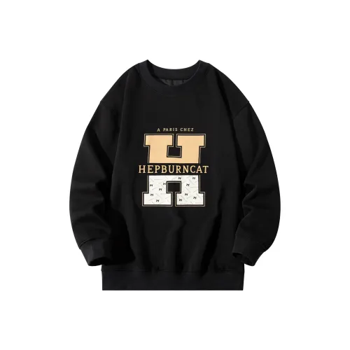 Hepburn Cat Унисекс Свитшоты