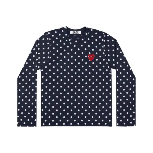 CDG Play T-Shirt Унисекс Морской Синий