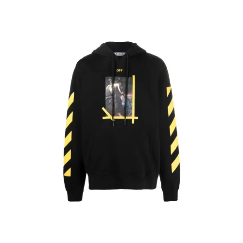 OFF Белый FW22 Свитшот Мужской Черный