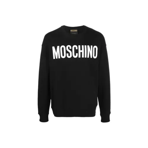 MOSCHINO FW22 Свитшот Мужской Черный