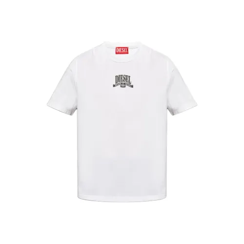 DIESEL Белая Мужская T-Рубашка