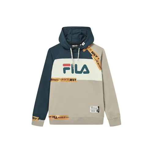 FILA Azure Dome Серый Мужской Свитшот