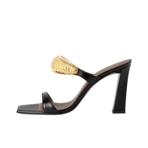 Giuseppe Zanotti GZ Слипоны 9 см Женские Черные