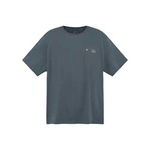 Timberland SS25 T-Shirt Унисекс Скала Синий Зеленый