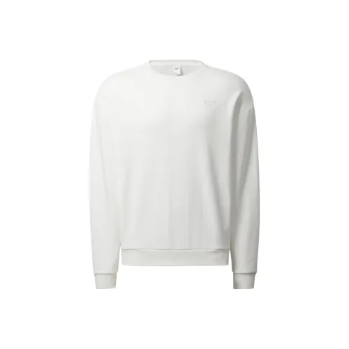 Reebok Розово-белый Унисекс Свитшоты