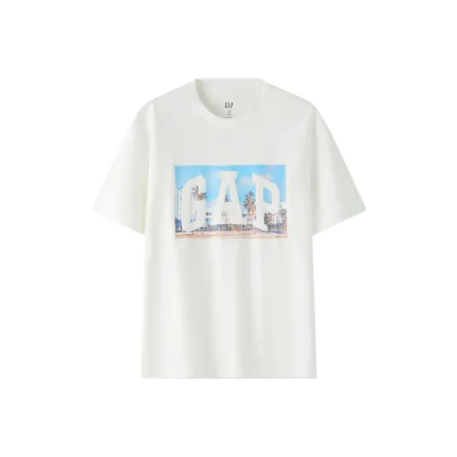 GAP Белая Унисекс Футболка