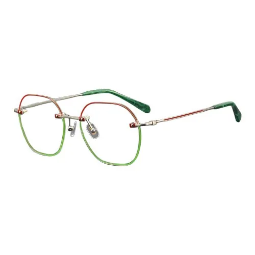 PSACSS β-титан Металл Нерегулярная форма Оправы для очков Унисекс