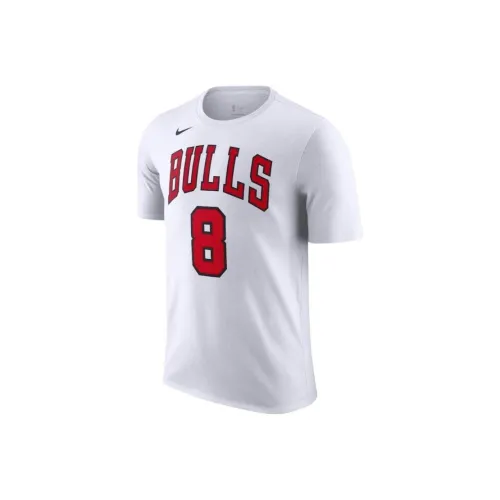 NBA Chicago Bulls Nike Т-рубашка Мужская Белая