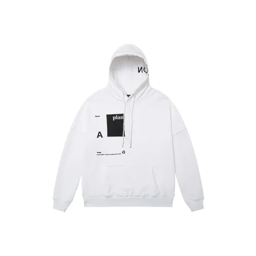 STNW С капюшоном свободный крой худи унисекс