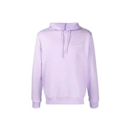 A.P.C. Joint Paragraph Фиолетовый Мужской Свитшот