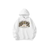 Белый, с капюшоном