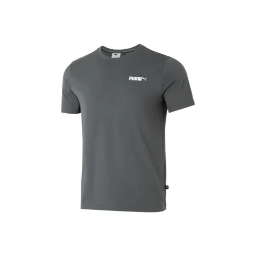 PUMA T-Shirt Мужской Минеральный Серый