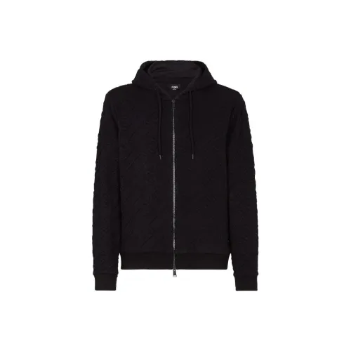 FENDI Мужские черные свитшоты