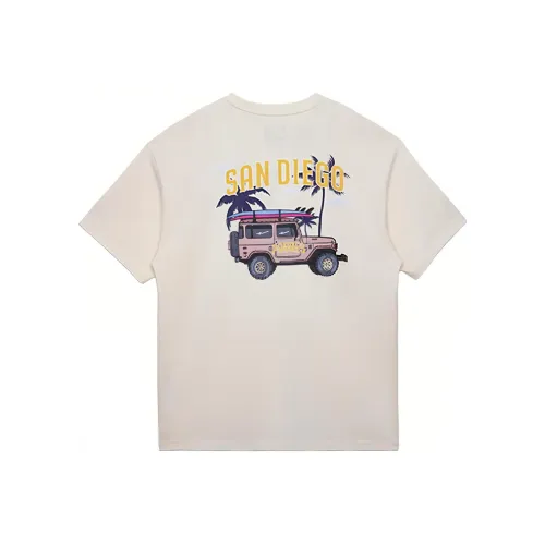 New Era T-Shirt Мужской Айвори Белый