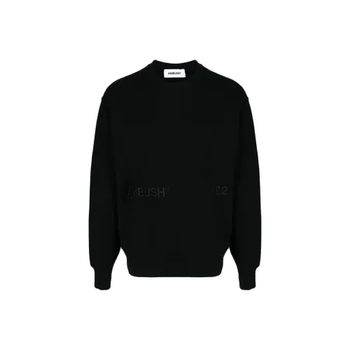 AMBUSH Мужские черные свитшоты