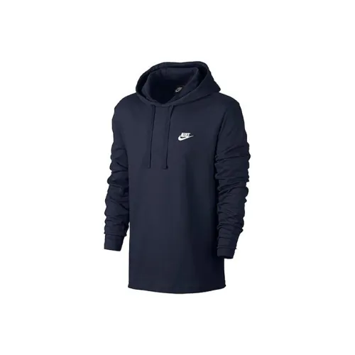 Nike Темно-синие мужские свитшоты