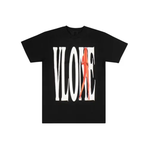VLONE Мужские черные футболки