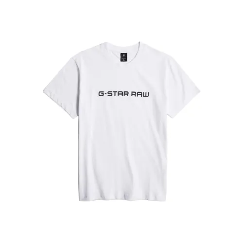 STAR Натуральная Белая Мужская T-Рубашка