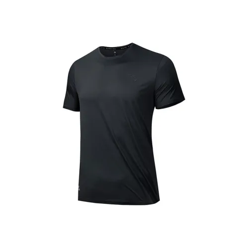 ANTA Running Collection Бег Т-Рубашка Мужская Индиго Чернильно-Серый