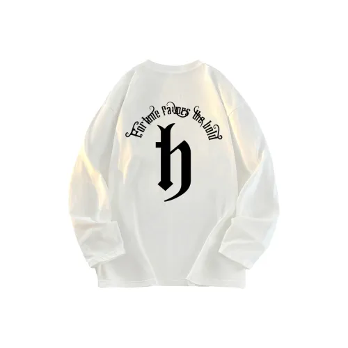 HAVR Длинный рукав Т-рубашка Унисекс