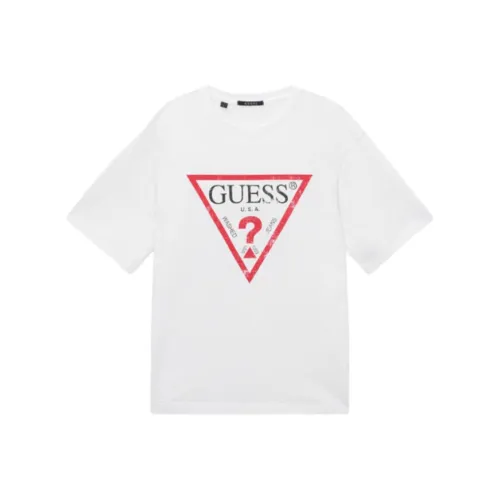 GUESS Белая Мужская Футболка