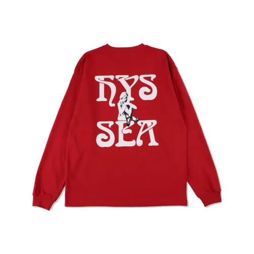 HYSTERIC GLAMOUR x WIND AND SEA Толстовка Мужская Красная