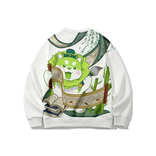 SANSYAS Овощной GENIE Co Branded Модель Унисекс Свитшоты