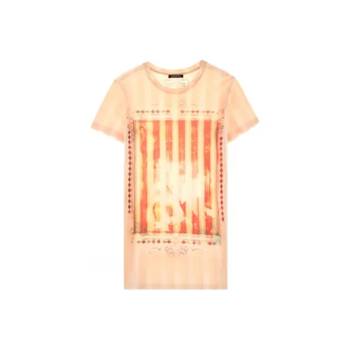 BALMAIN T-рубашка мужская светло-красная