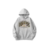 Светло-серый с капюшоном