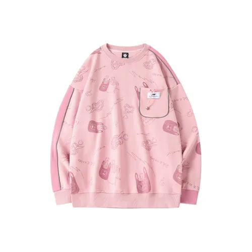 LAMLICKA Свитшот Унисекс Розовый