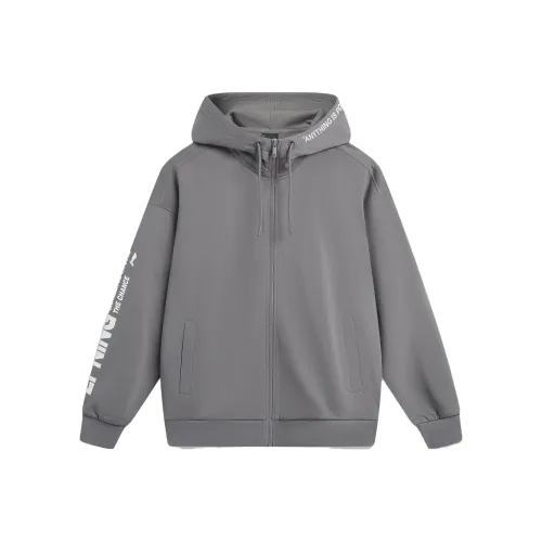 LINING Sports Fashion Collection Толстовка Унисекс Дымчатый чернильный Серый