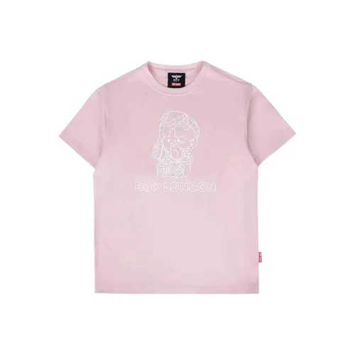 Boy London x POP MART Коллаборация Эдишн Футболка Унисекс Розовая