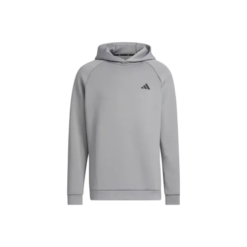 Adidas 3D Deboss Spacer Рукав Толстовка Толстовка Мужская Серый