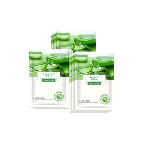 YIMIAOSI Алоэ Вера Маски для лица Увлажняющие Освежающие Увлажняющие Различные типы кожи