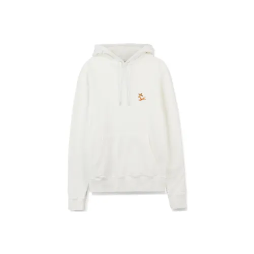 Maison Kitsune Слоновая кость Унисекс Свитшоты