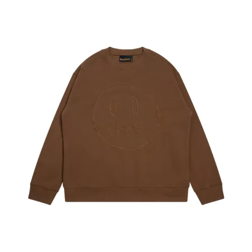 Drew House Smiley Collection Коричневый Унисекс Свитшоты