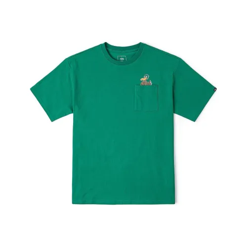 VANS Зеленая Унисекс Футболка