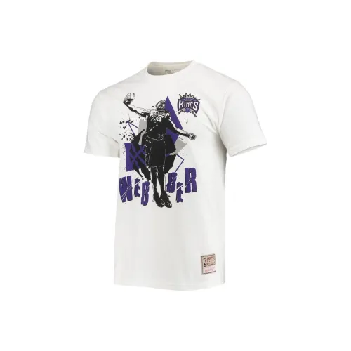 NBA Sacramento Kings MITCHELL NESS Крис Уэбстер Suite Sensations T-Shirt Мужской Белый