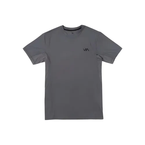 RVCA T-Shirt Мужской Угольный Серый