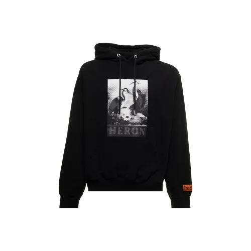 HERON PRESTON Черный Мужской Свитшот